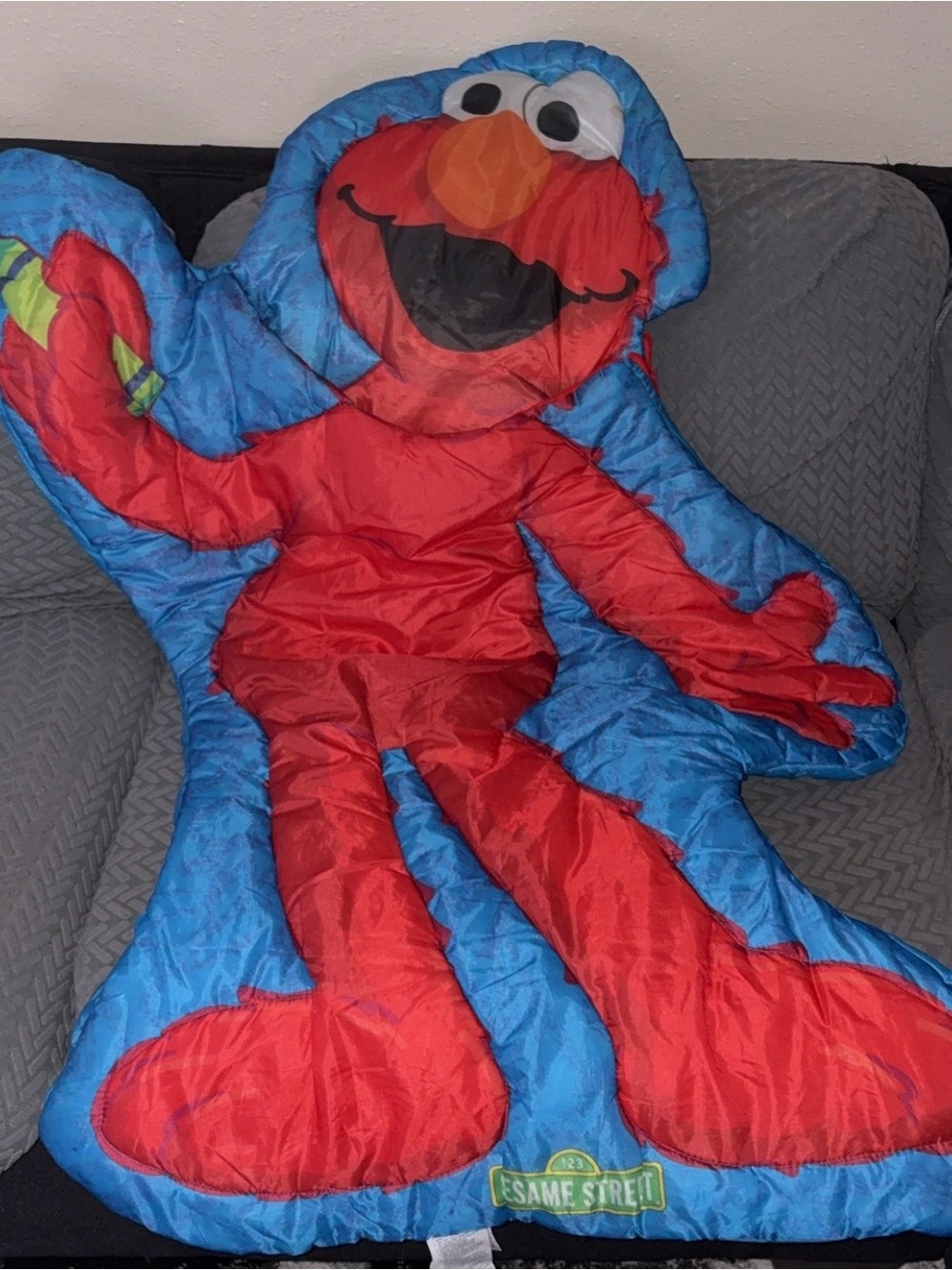 Sesame Street Elmo Sleeping Bag - Red & Blue